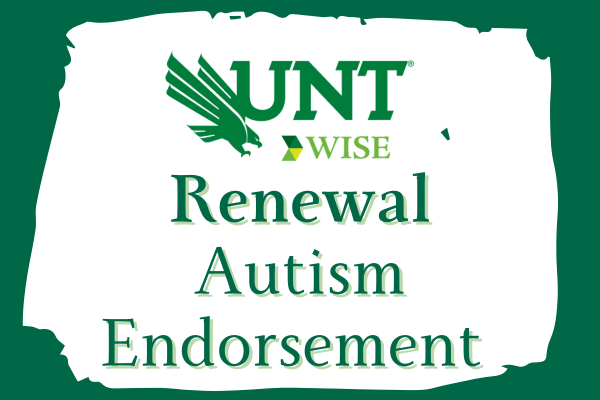 Autism Endorsement Renewal