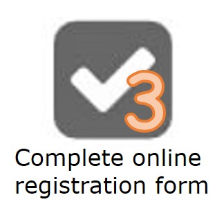 complete online registration form